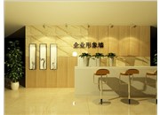 前臺接待臺和形象墻如何裝飾，德軒點(diǎn)亮您的企業(yè)文化